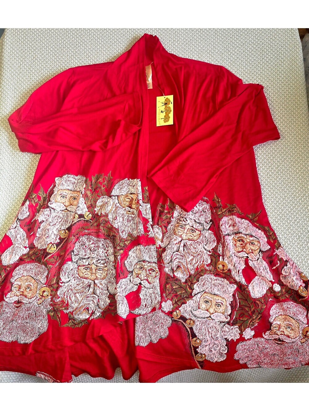 Boutique style Santa Cardigan NWT, size XL